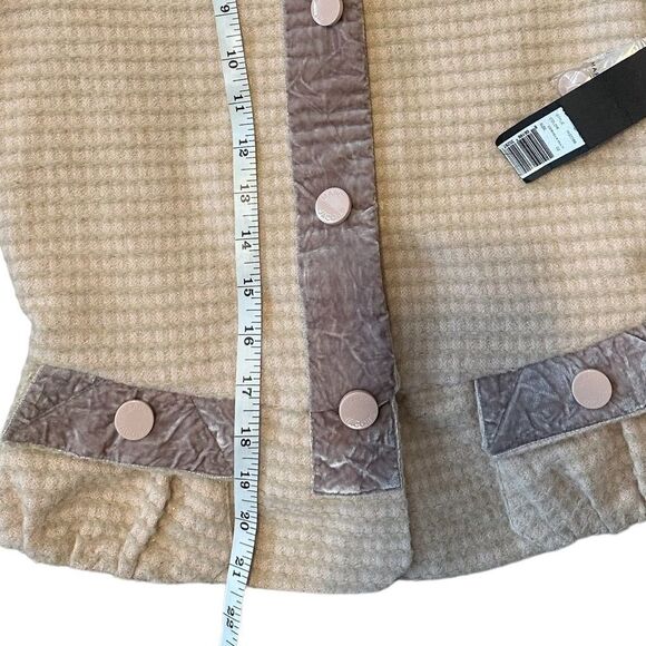 Marc Jacobs Y2K 100% Wool Tweed & Velour Peplum Jacket Size Small NWT - Picture 13 of 16